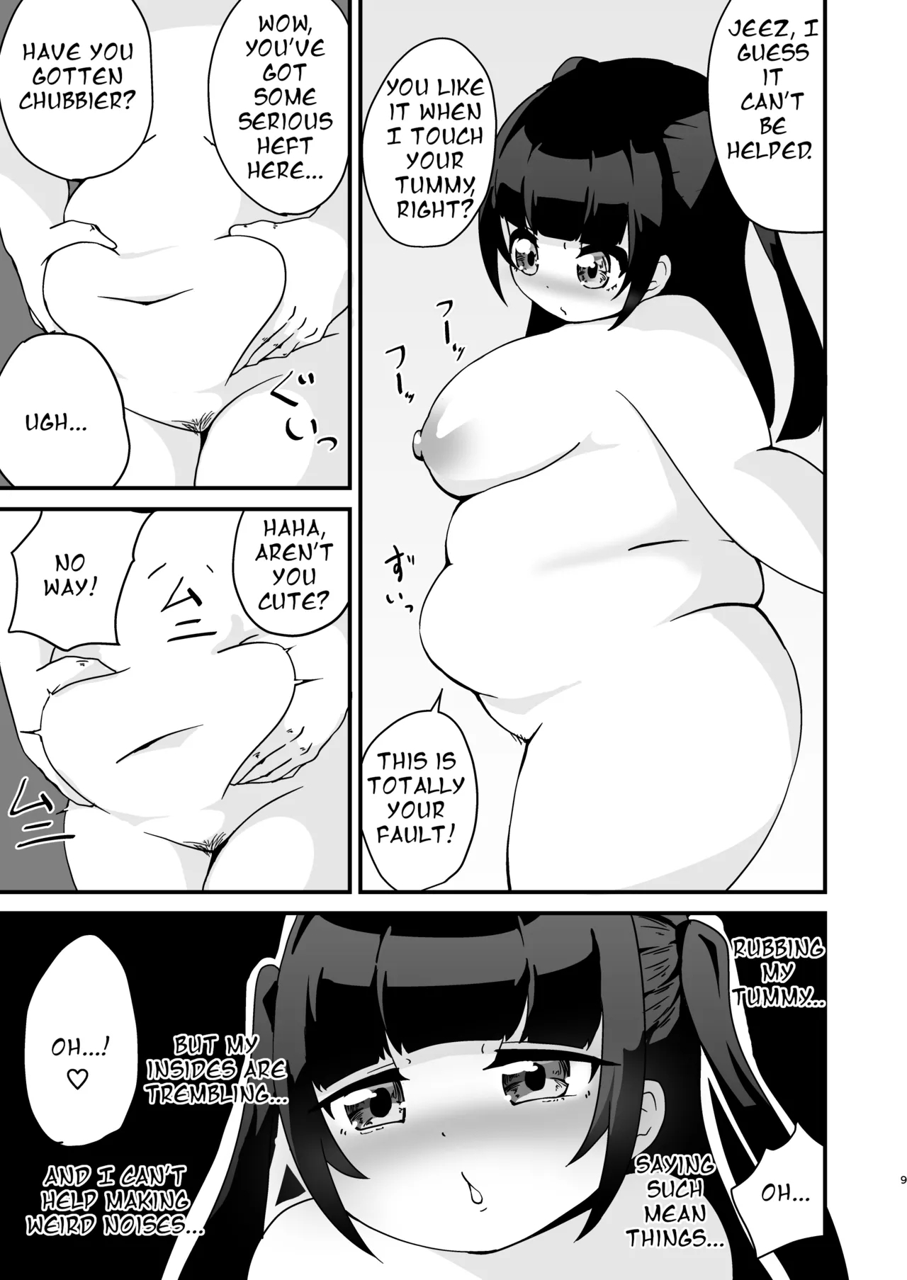Pocchari de Tsundere na Choi M Jirai-kei Joshi to Ecchi Suru Manga - Page 9
