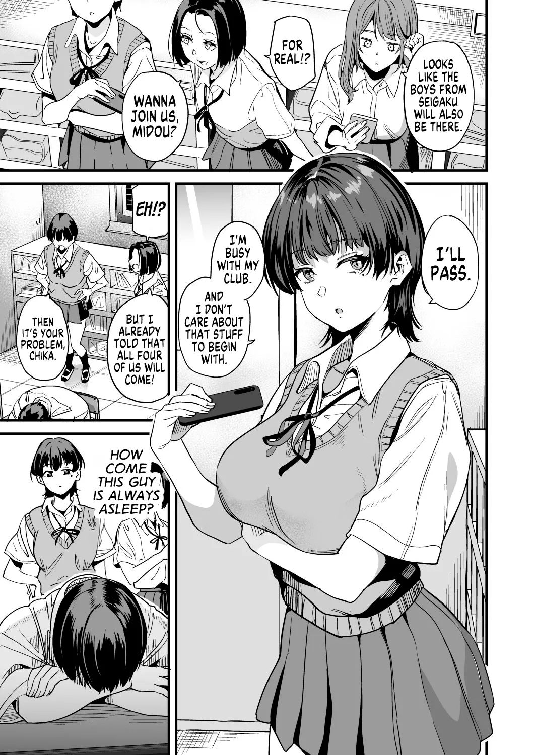 Watashi wa Class no Danshi ni | Am I Being ... by a Boy from our Class? - Page 2