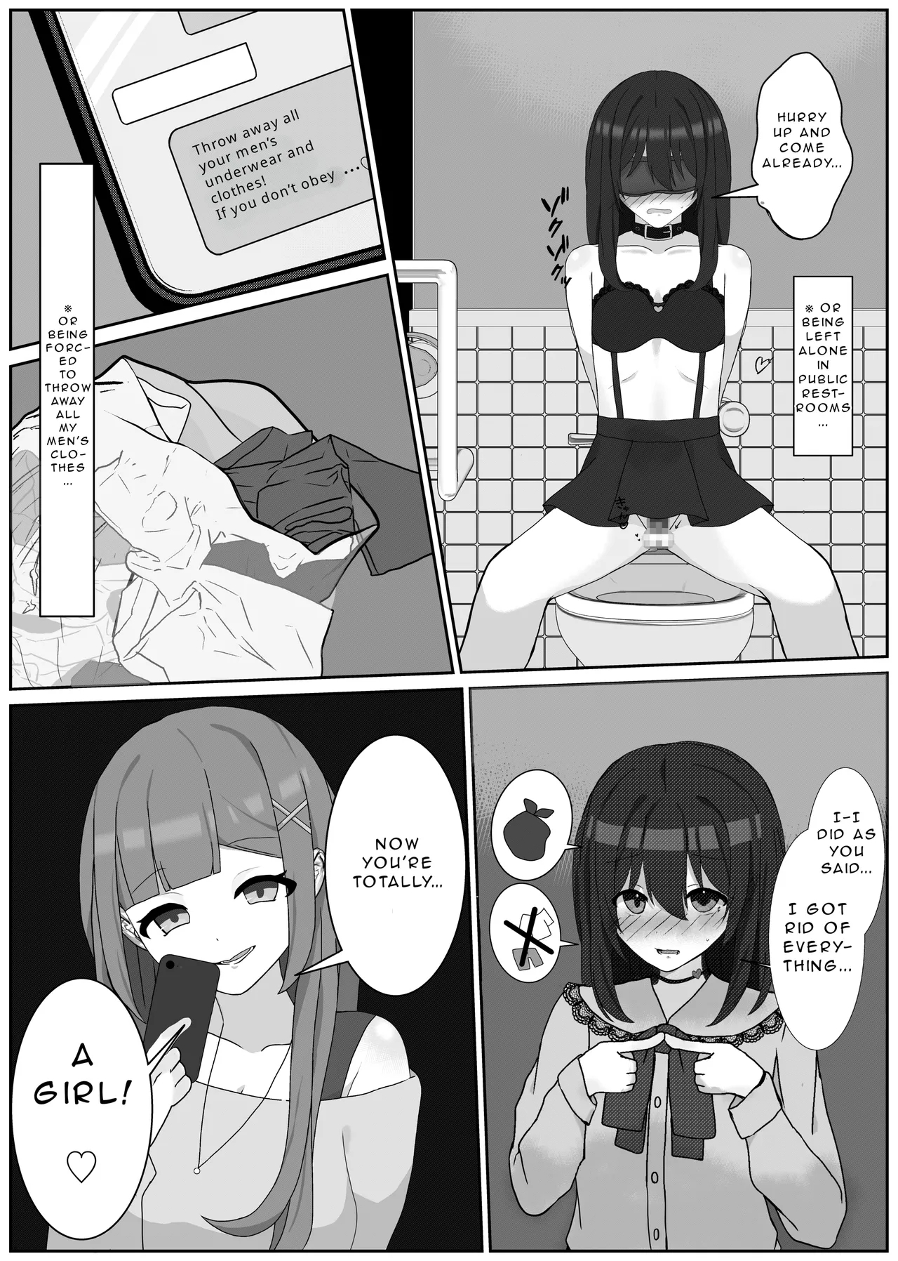 Atomodori Dekinai Josei-ka Hentai Maso Choukyou | The Perverted Masochist Feminization Training from which there is no return - Page 17