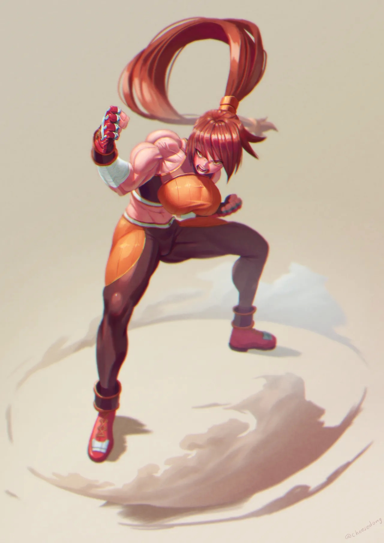 muscle girl art - Page 216