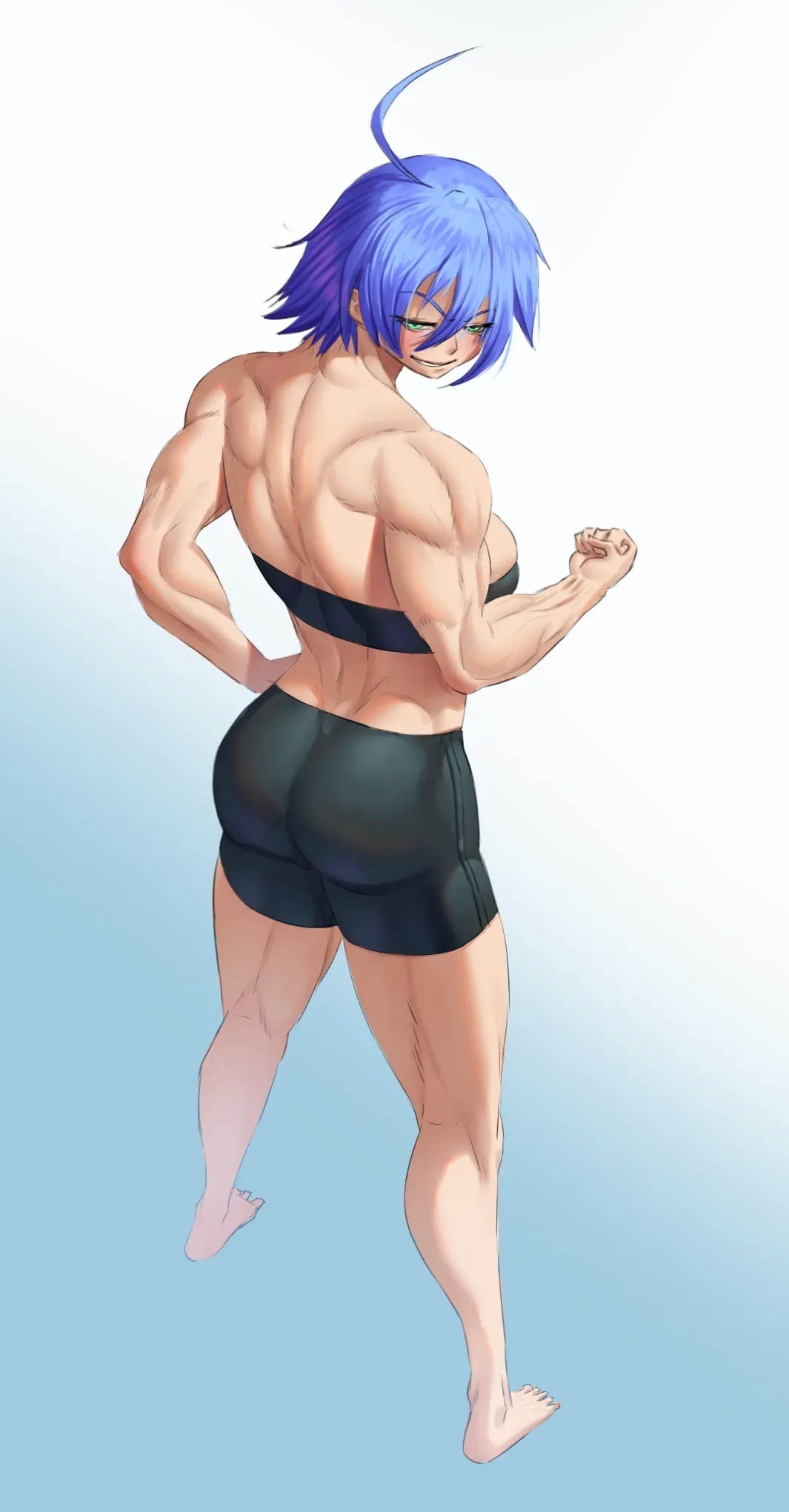 muscle girl art - Page 6