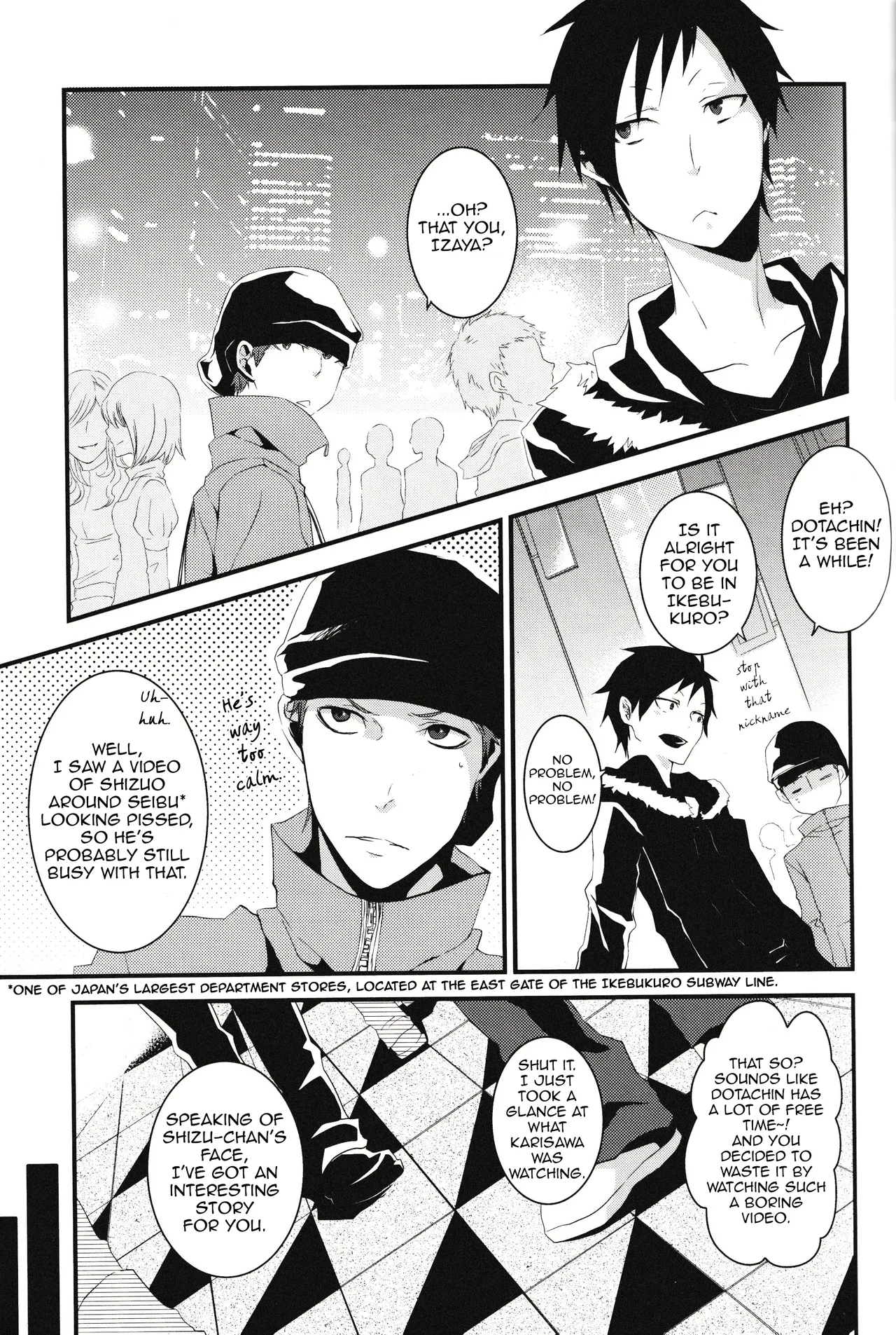 0.5 Seconds Before Sleeping Beauty Wakes Up – Durarara!! dj - Page 3