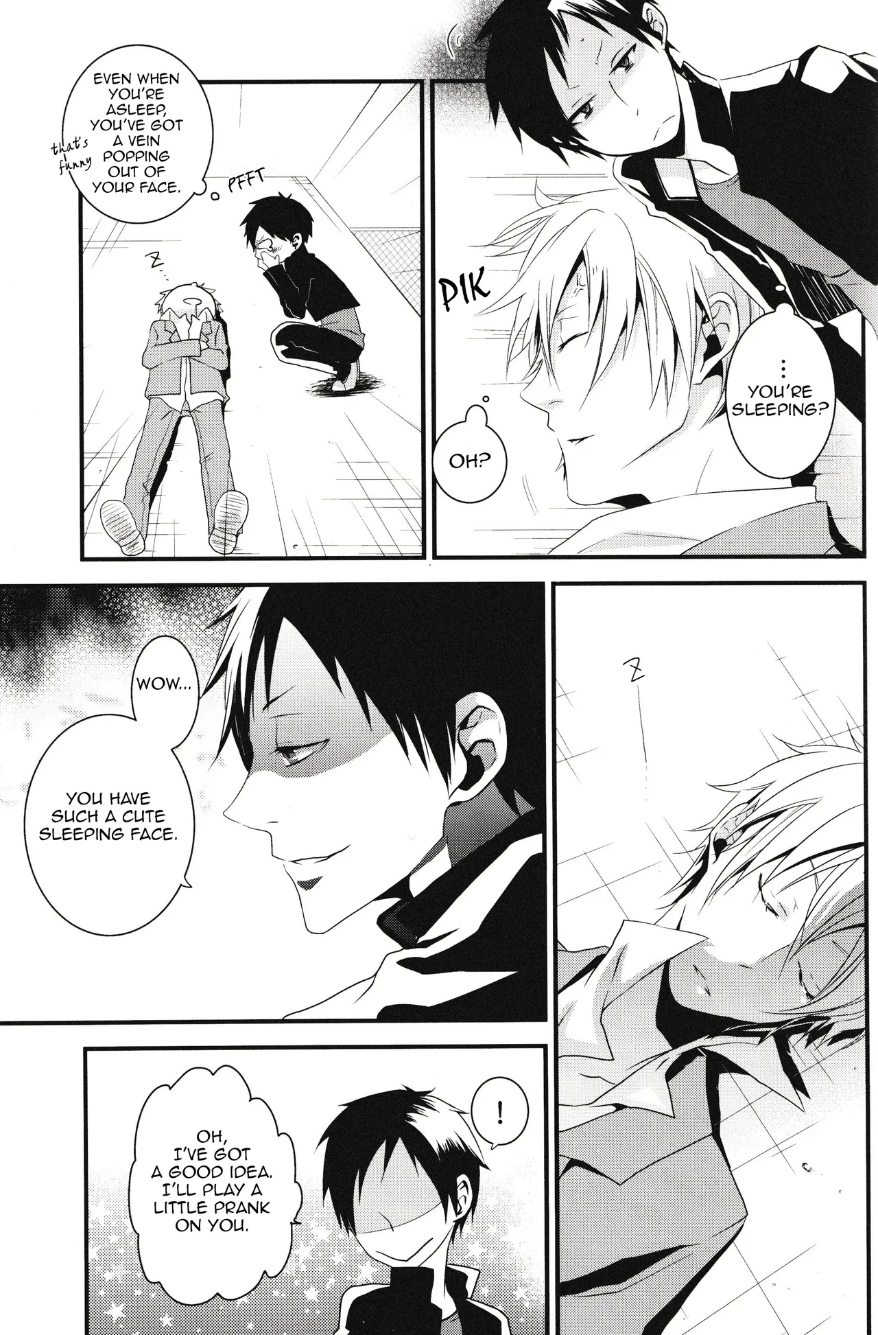 0.5 Seconds Before Sleeping Beauty Wakes Up – Durarara!! dj - Page 5