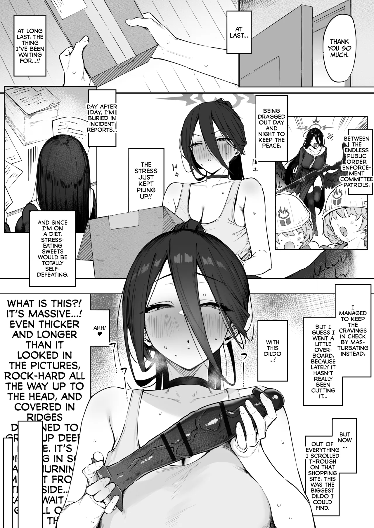 Hasumi-san no Kyuujitsu Onanie - Page 1