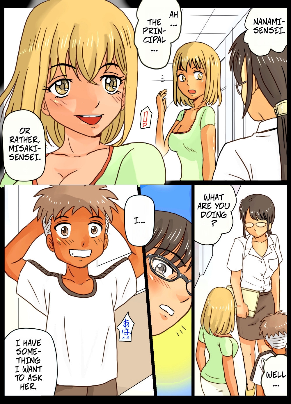 Even though I'm the Principal, I Had Sex With A Student And A Coworker - Gakunenshunin nagara Seito & Douryou to Ecchi Shite Shimatta Watashi - Page 4