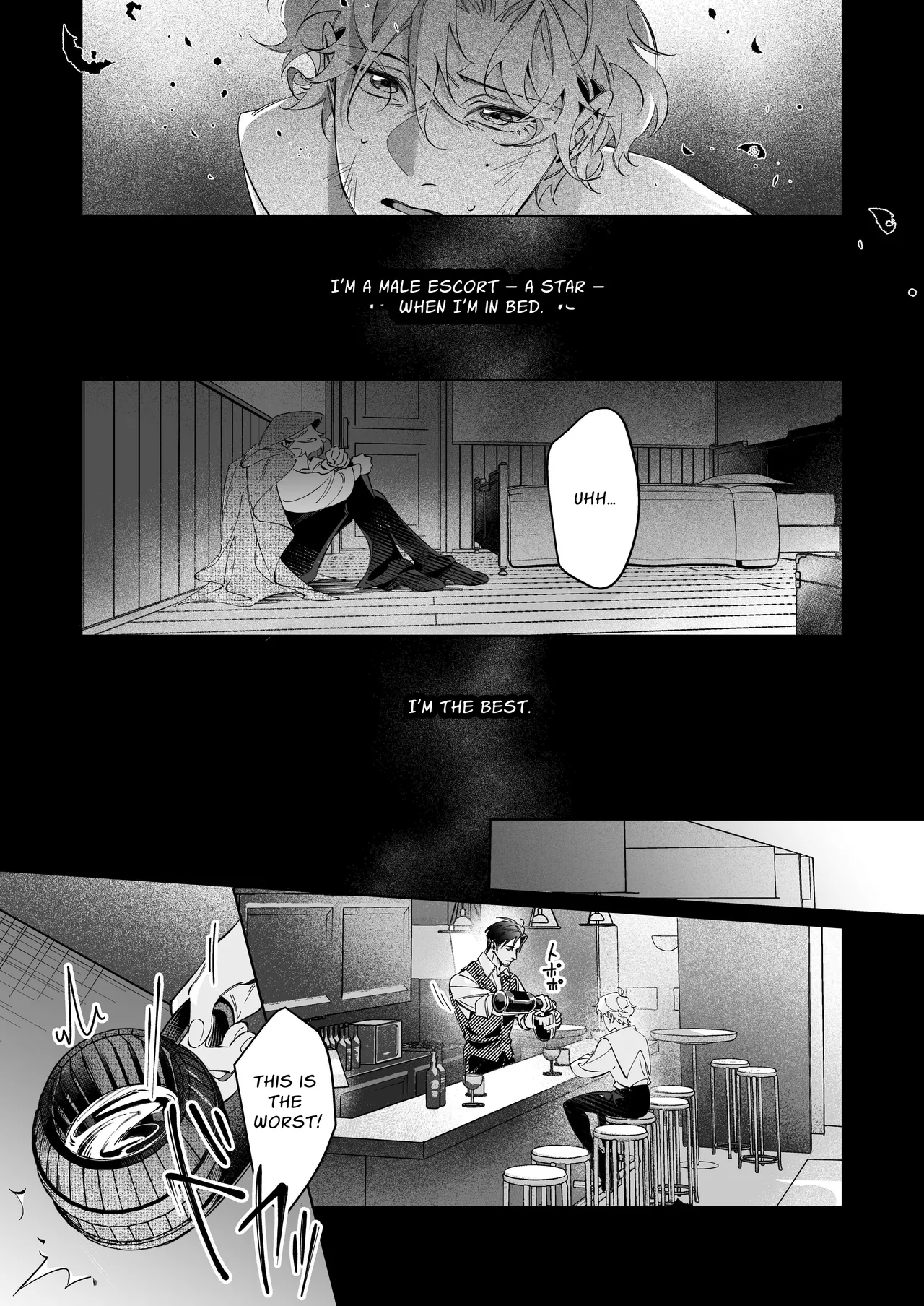 Male Prostitute wants to be Deeply Loved by a Straight Man - Page 8