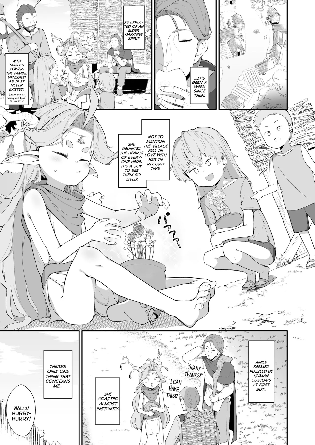 Mori to Kawaki to Megumi no Toriketora | The Triquetra of Forest, Thirst, and Blessings - Page 3