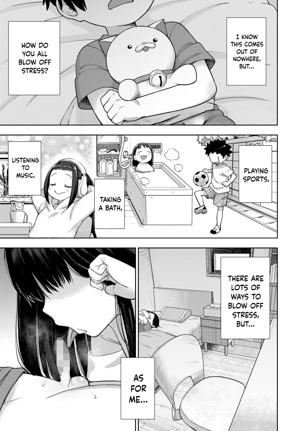 Watashi no Sutoresu Hassan-ho | My Stress Relief Method - Page 1