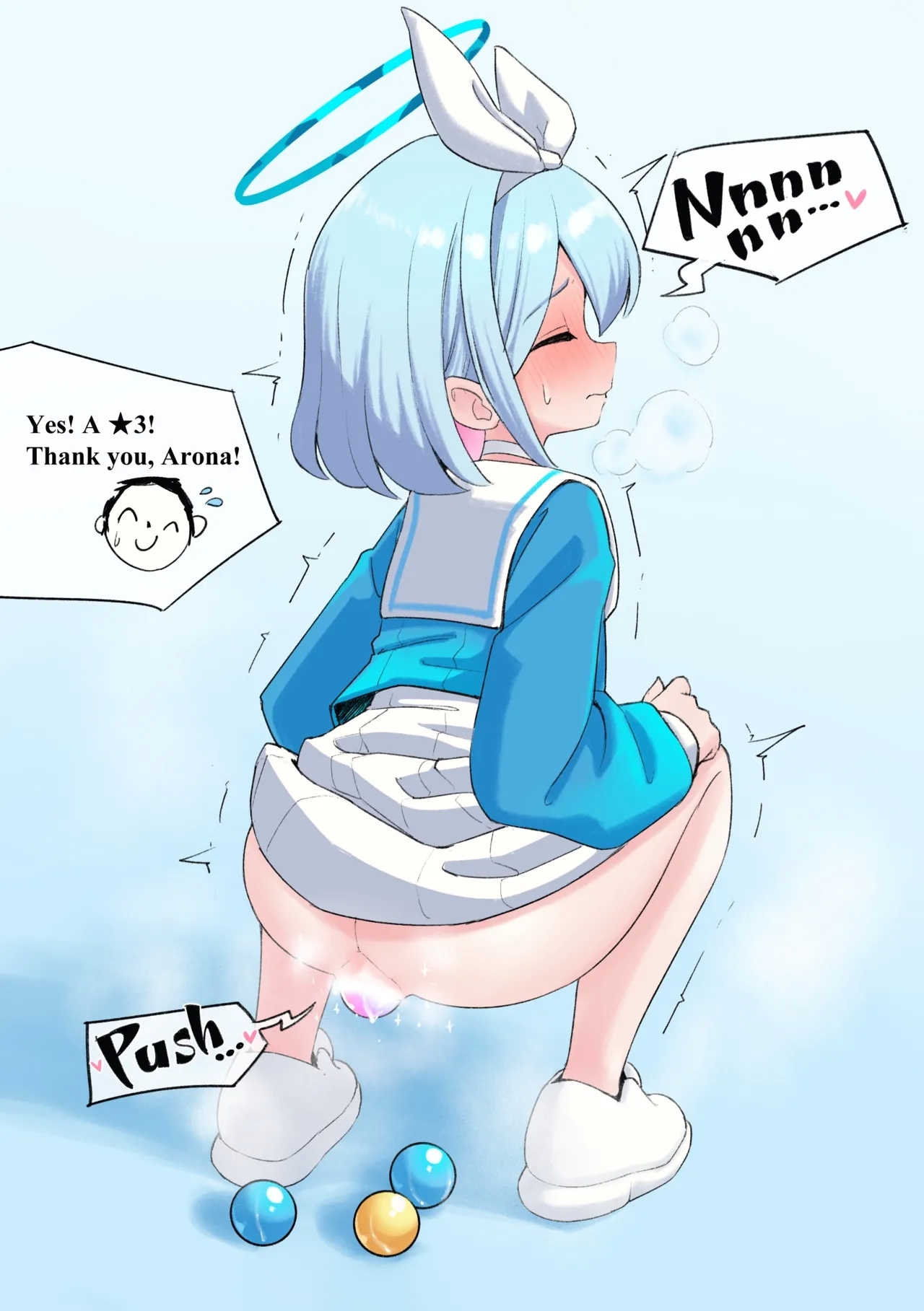 The 10-Pull Comes Out of her Butt 1