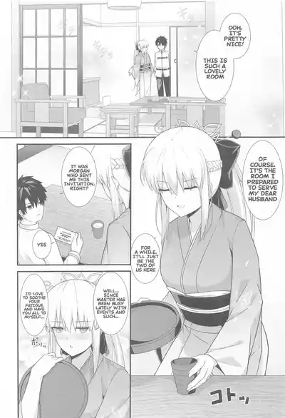 Her majesty Morgan and the hot spring inn 3