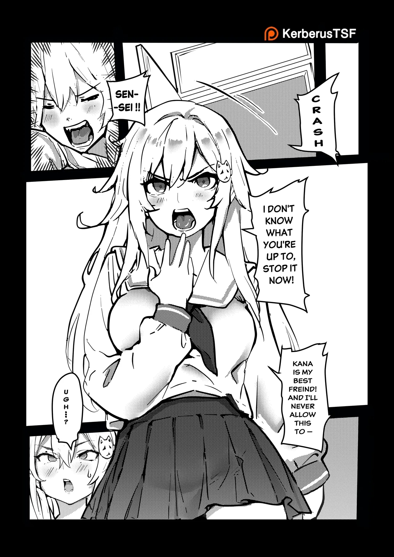 [Kerberus] 皮モノ問題生 #1 渡辺佳奈 4 - Hentaiaz.com - 3