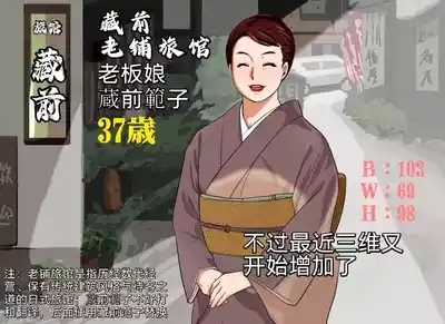 Shinise Ryokan Kuramae Okami Kuramae Noriko 37-sai B103 W69 H98 Dosukebe Service Hajimemashita. 3