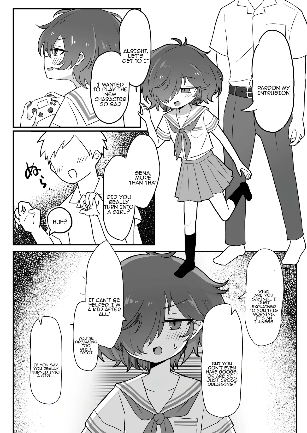 TS Shite mo Oretachi Tomodachi da yo na!? | We're still friends even if I TS, right? - Page 7