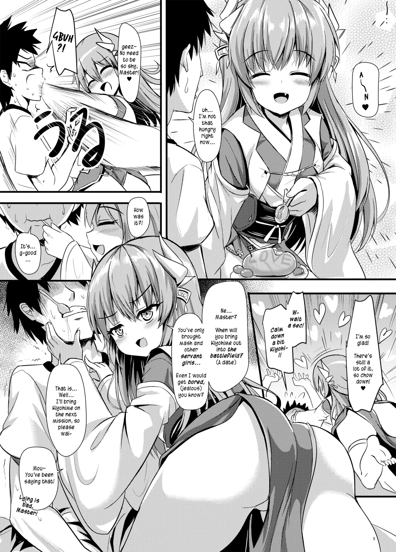Master ni wa Kiyohime ga Ireba Ii no desu | All that Master need is Kiyohime - Page 6