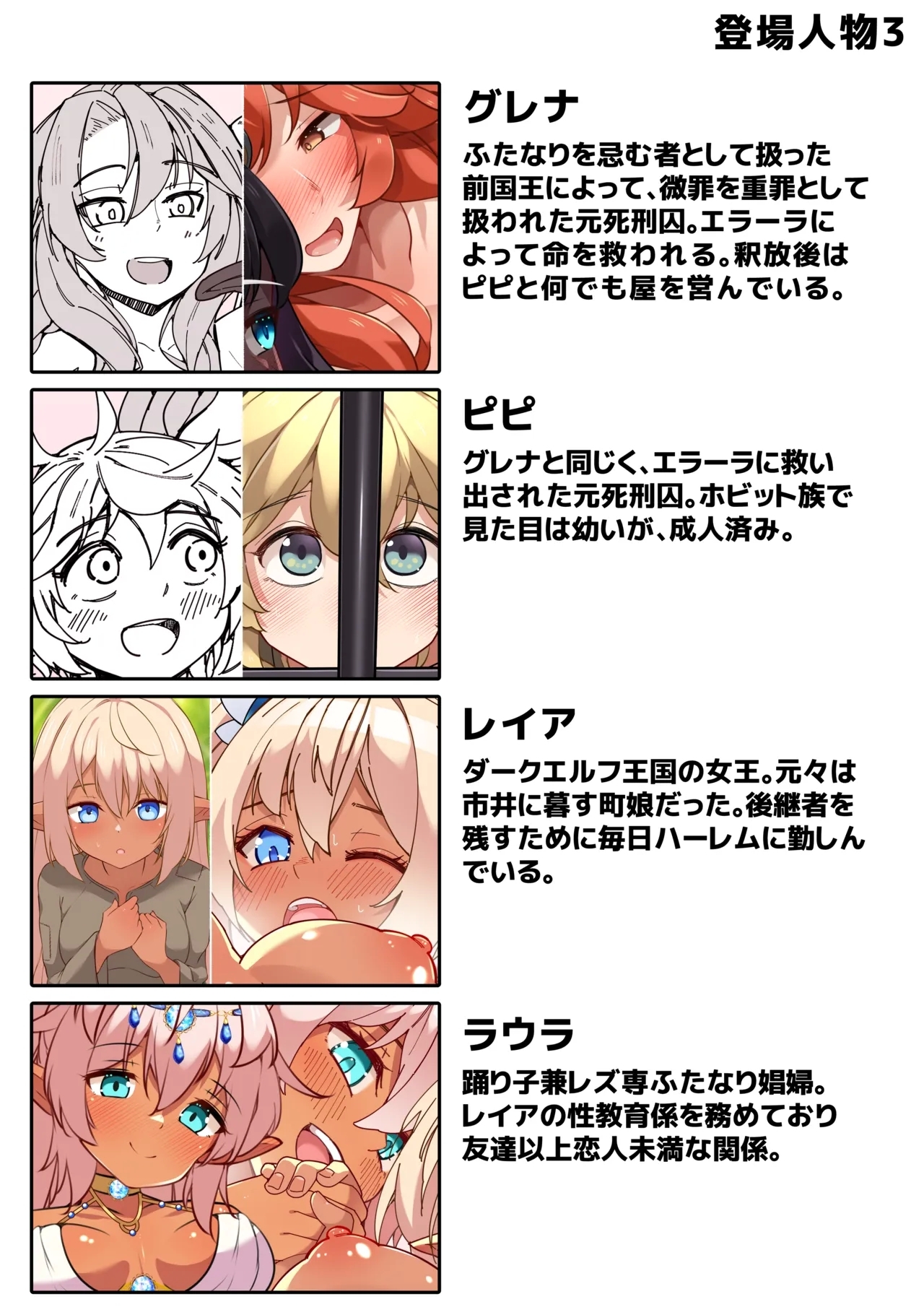Dickgirl to Futanari Dark Elf to KobitoTainai Kaiki. - Page 33