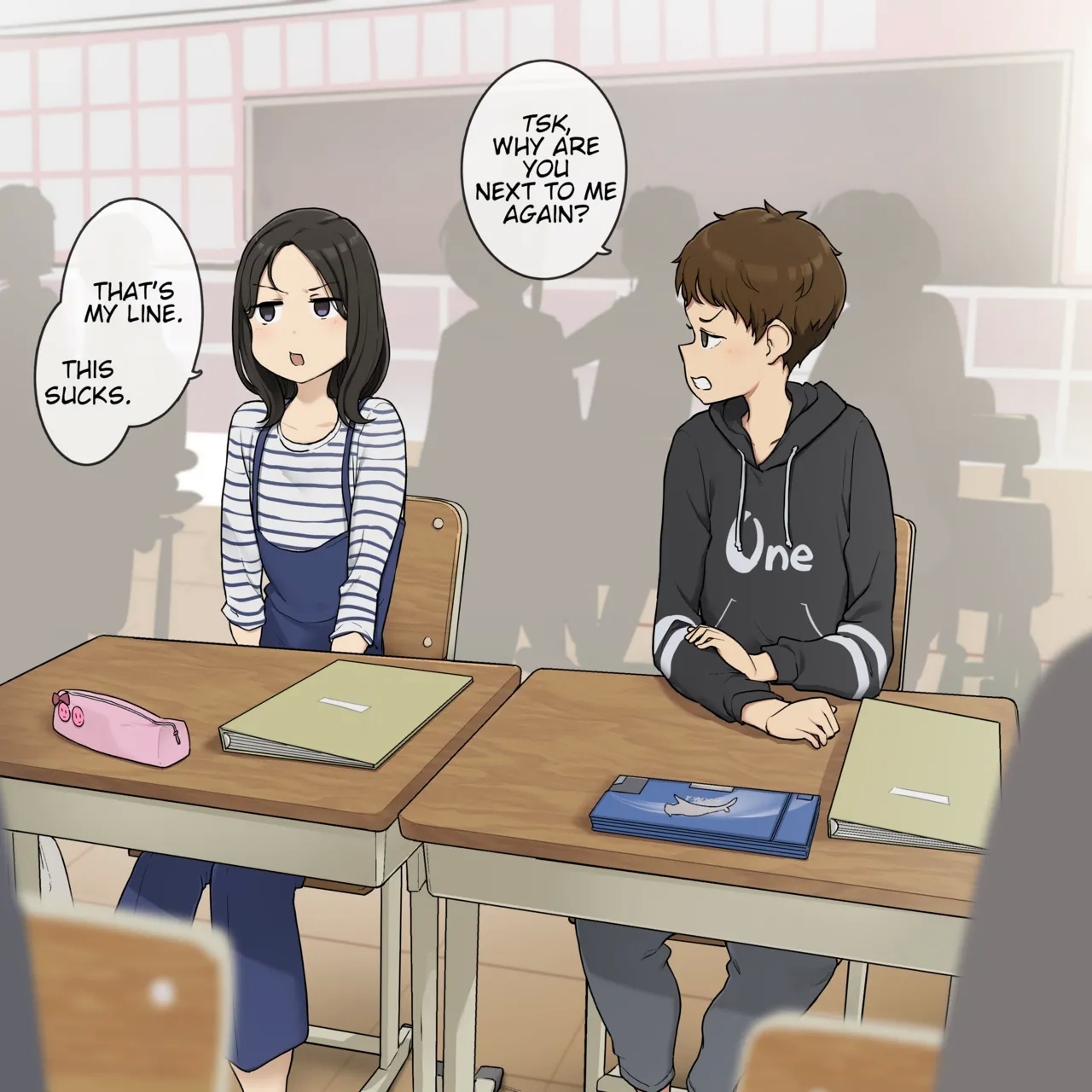 [わかまつ] 素直になれず言い合ってばっかりだけど相性が良い幼馴染 - Hentaiaz.com - 1