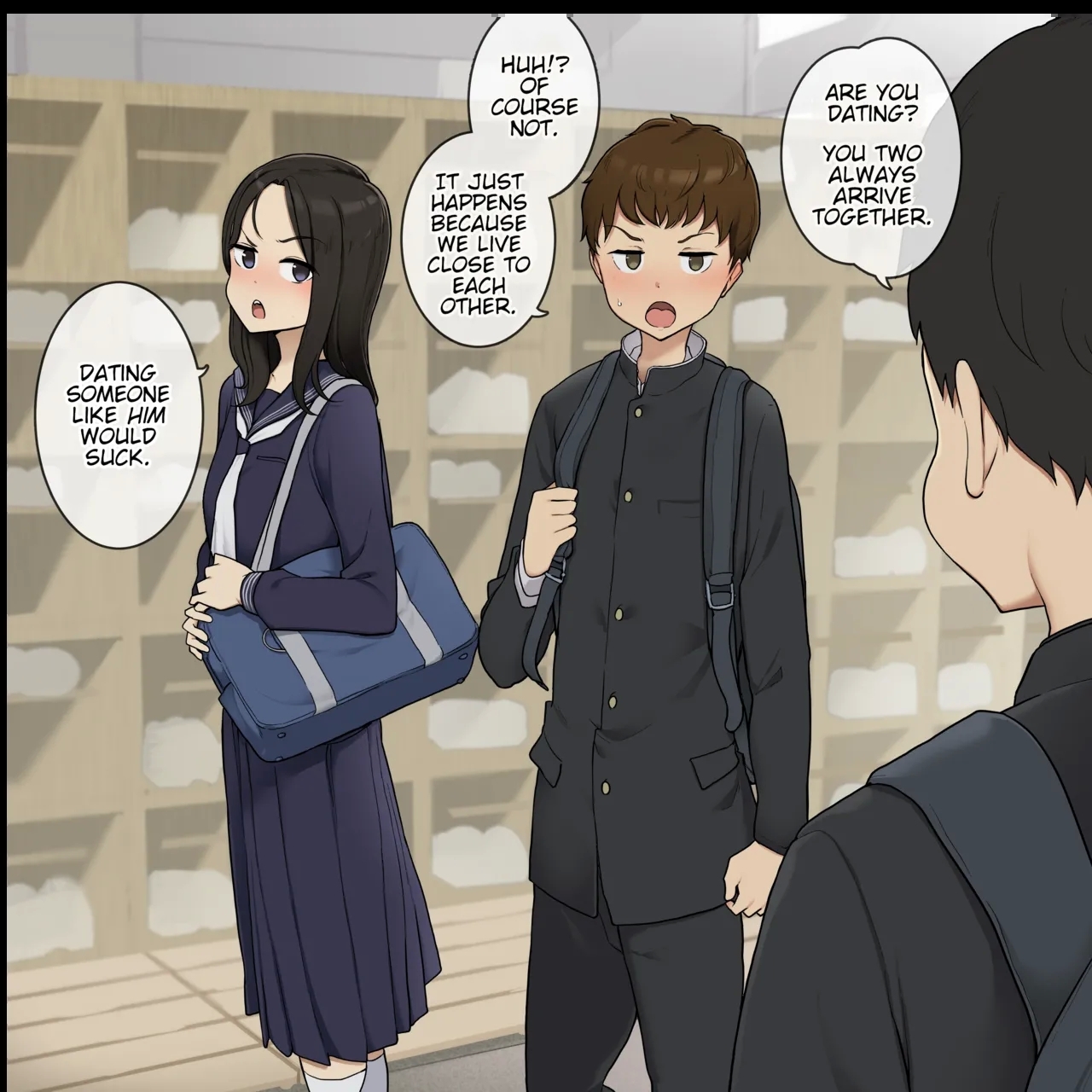 [わかまつ] 素直になれず言い合ってばっかりだけど相性が良い幼馴染 - Hentaiaz.com - 2