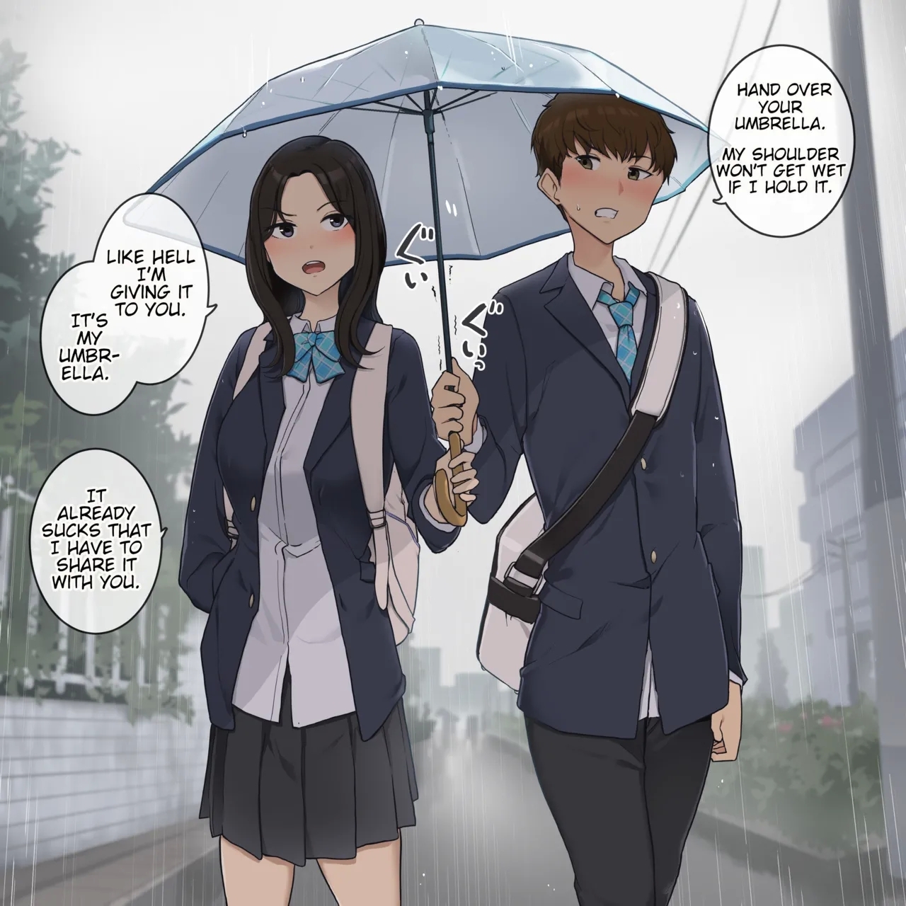 [わかまつ] 素直になれず言い合ってばっかりだけど相性が良い幼馴染 - Hentaiaz.com - 3