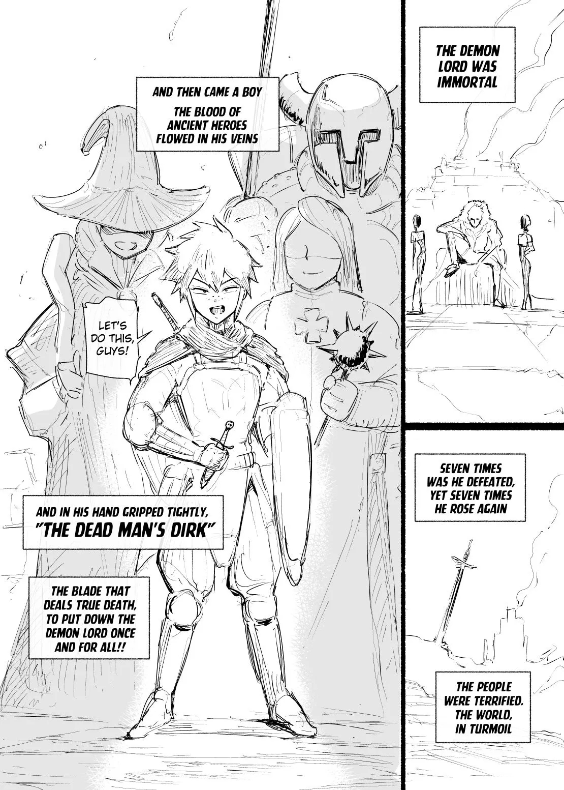 Hero fall part 1-2 - Page 1