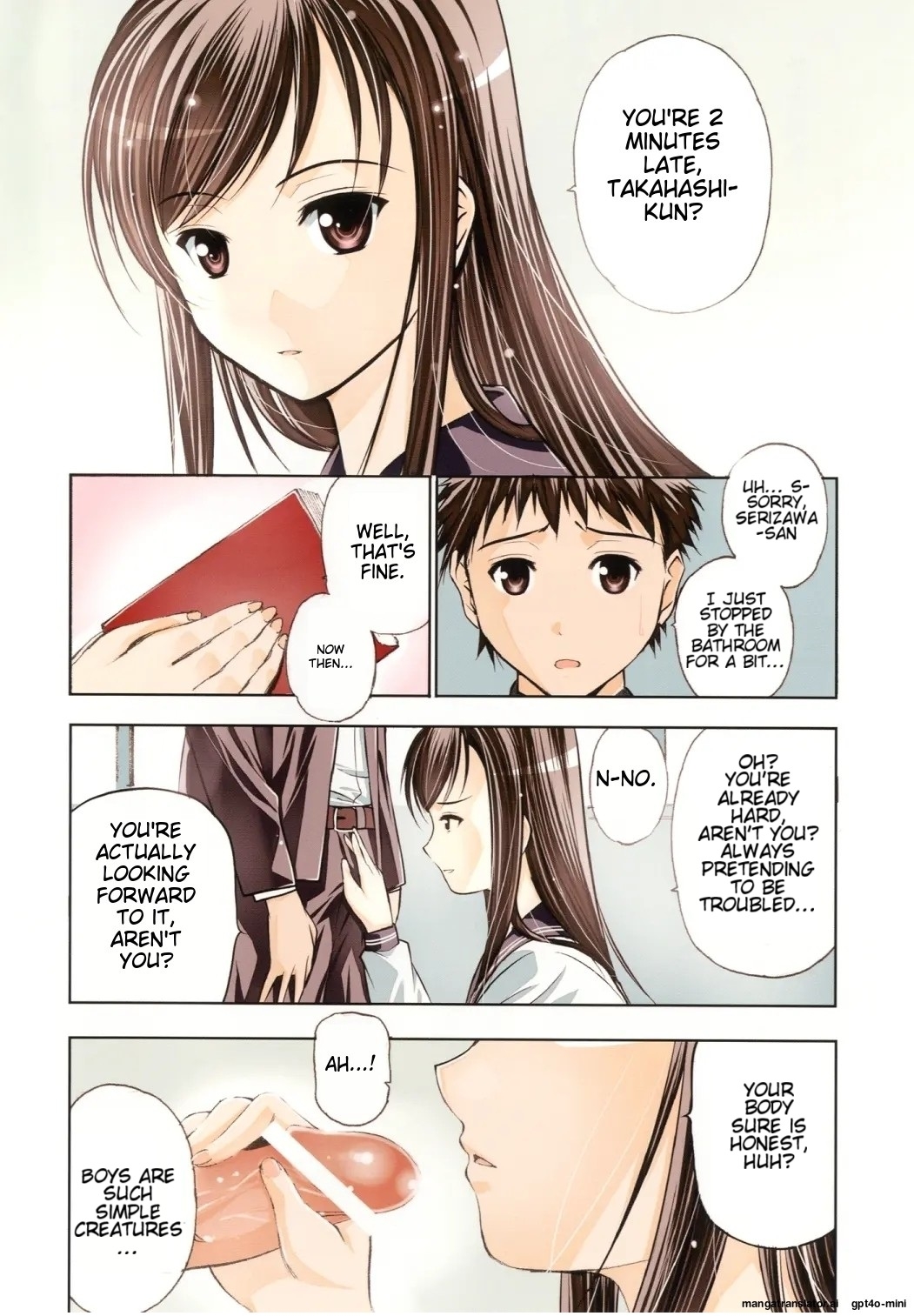 Un etudiant de la fille - Page 4