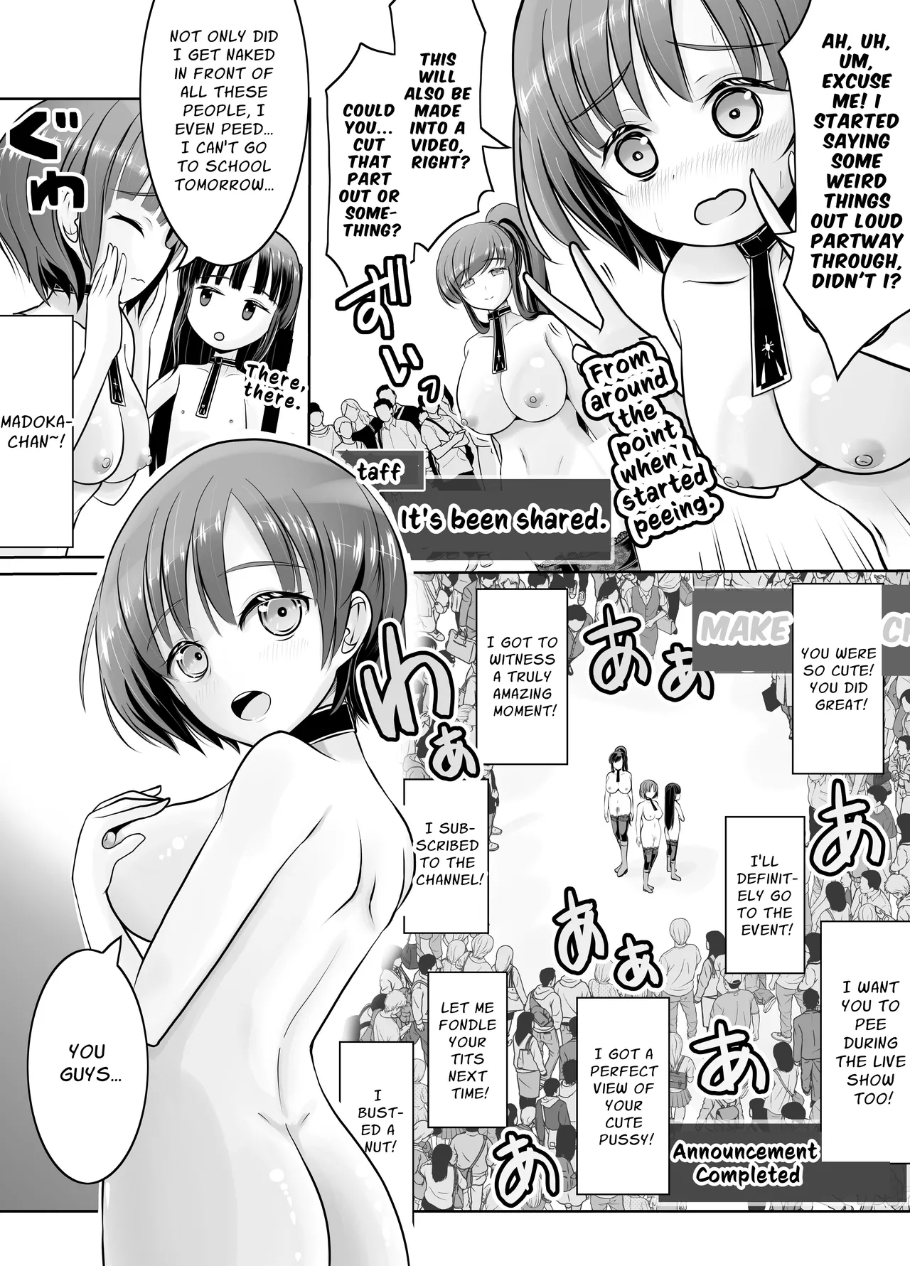 Shinjin Roshutsu Idol Marudashi Jikoshoukai Haishin | Rookie Exhibitionist Idols: Fully Exposed Self-Introduction Livestream - Page 54