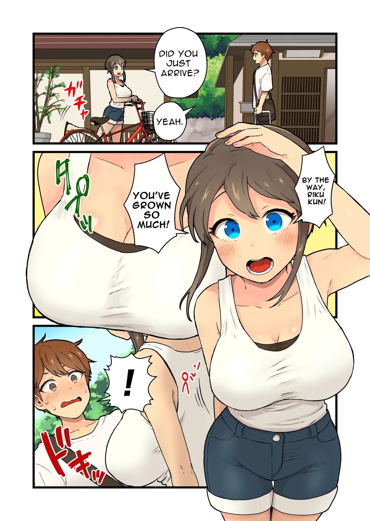 Hisashiburi ni Atta Inaka no Onna Tomodachi Issen Koechau | Crossed The Line with my Rural Town Female Friend - Page 4