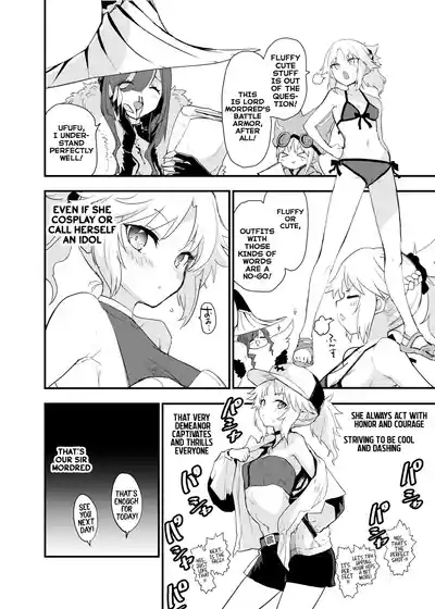 Thank you for the book about... Saber fest 2! 3