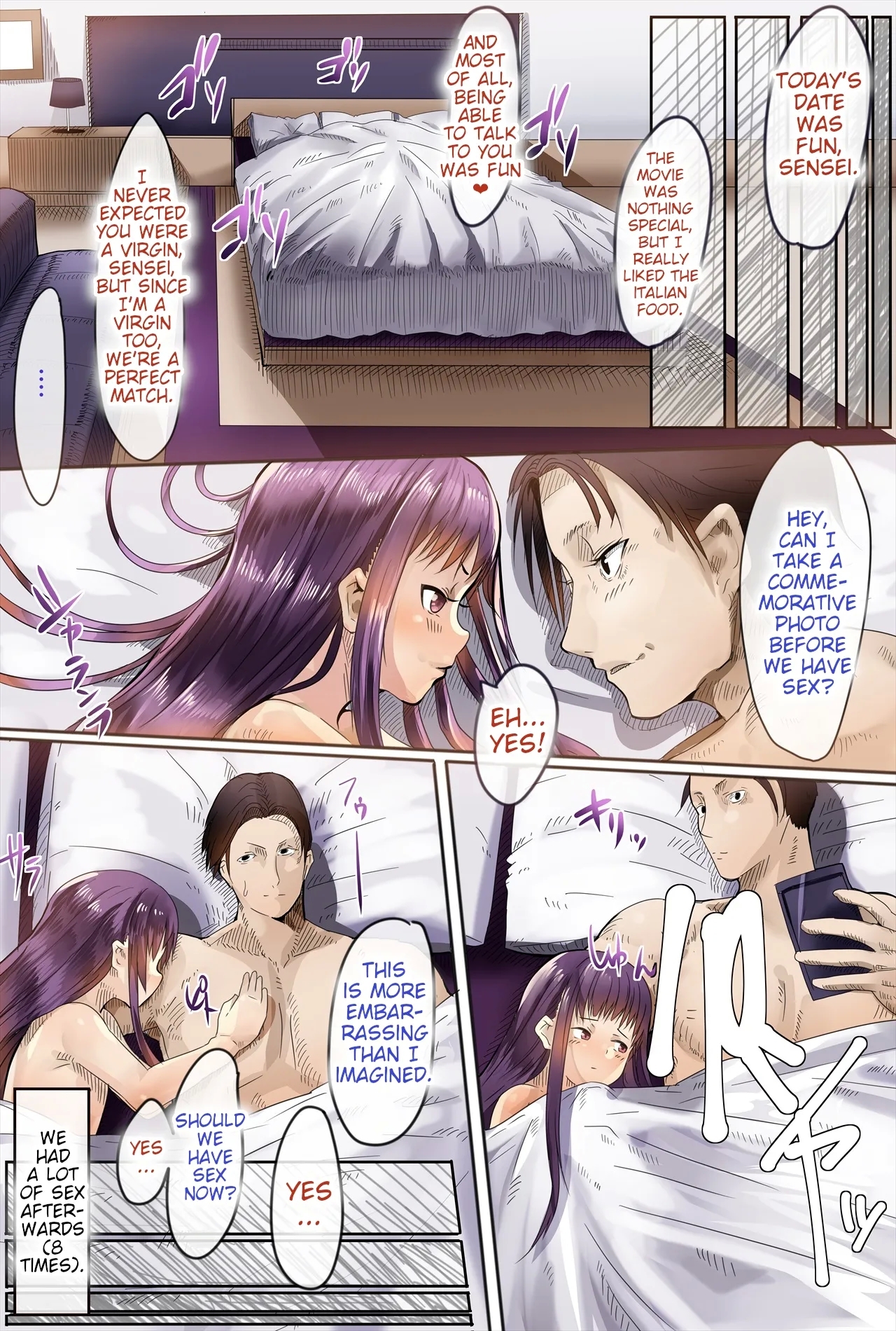 Nenrei no Meccha Hanareta Oshiego o Jusei Ninshin Saseta Ohanashi | A Story About Impregnating a Much Younger Student of Mine. - Page 10