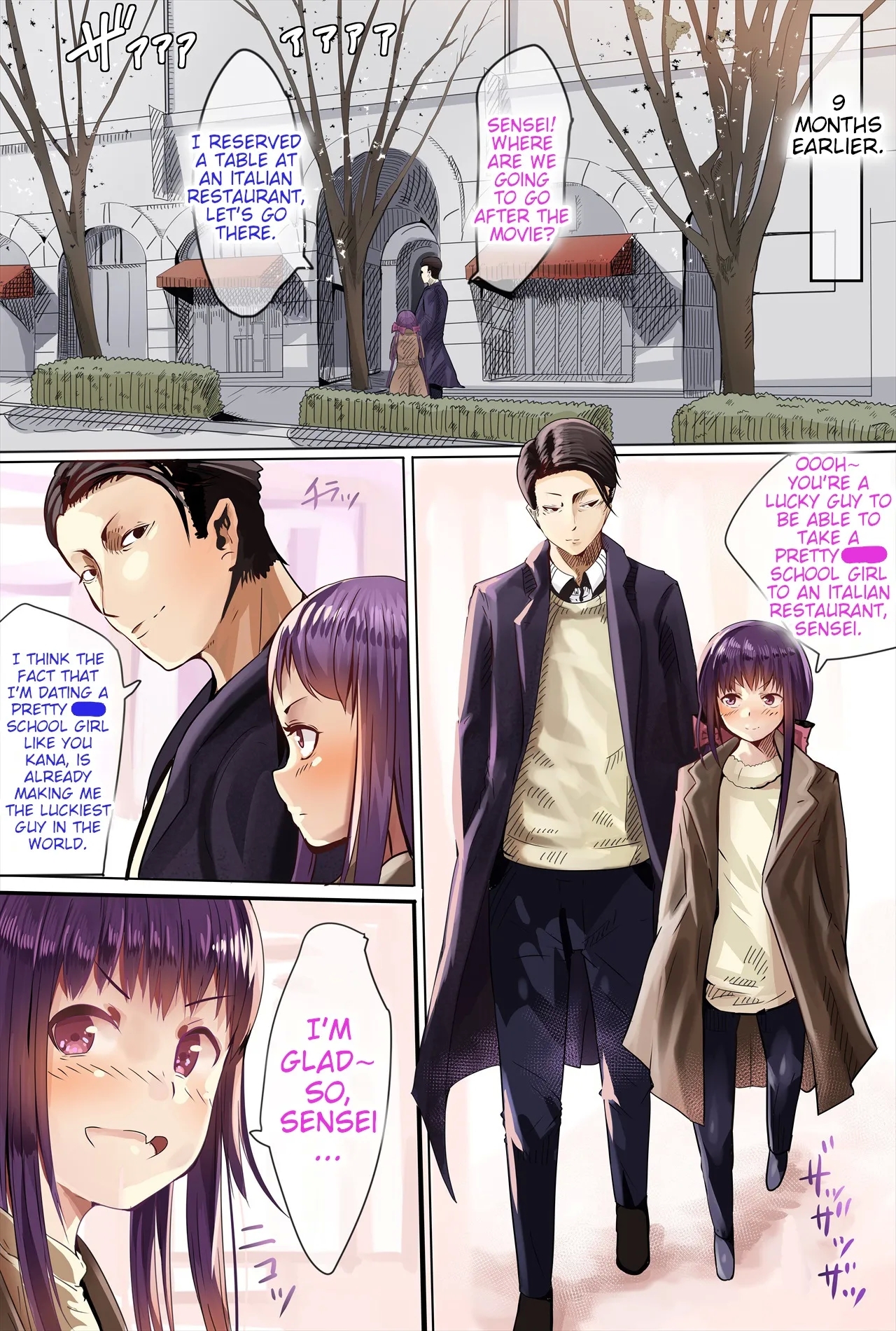 Nenrei no Meccha Hanareta Oshiego o Jusei Ninshin Saseta Ohanashi | A Story About Impregnating a Much Younger Student of Mine. - Page 4