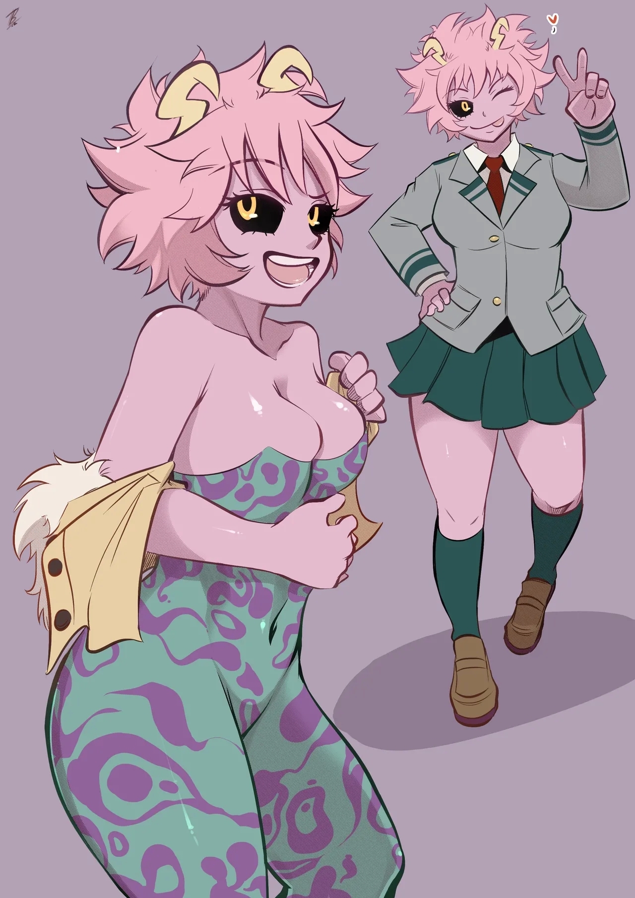 Mina Ashido sketch 1