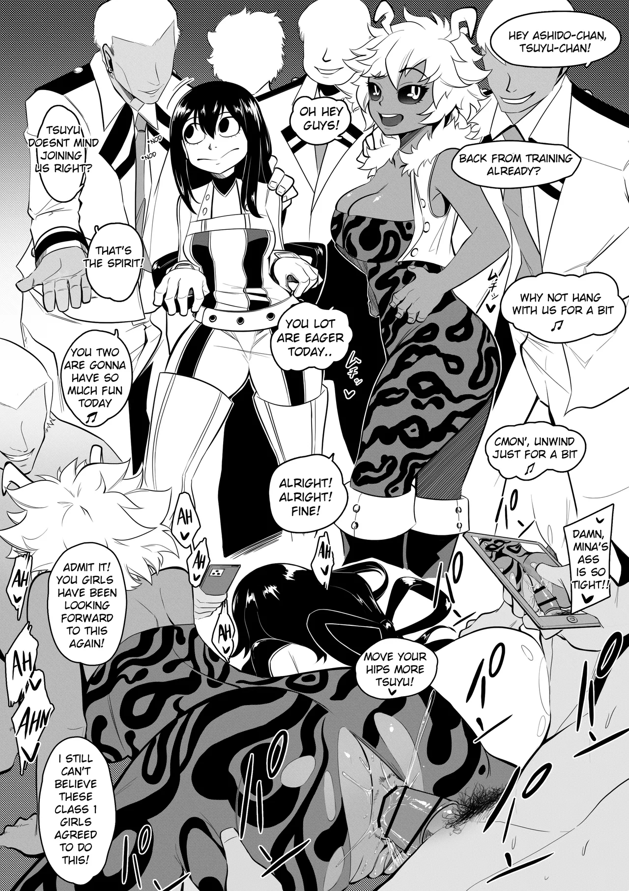 Mina & Tsuyu Club Activities 2