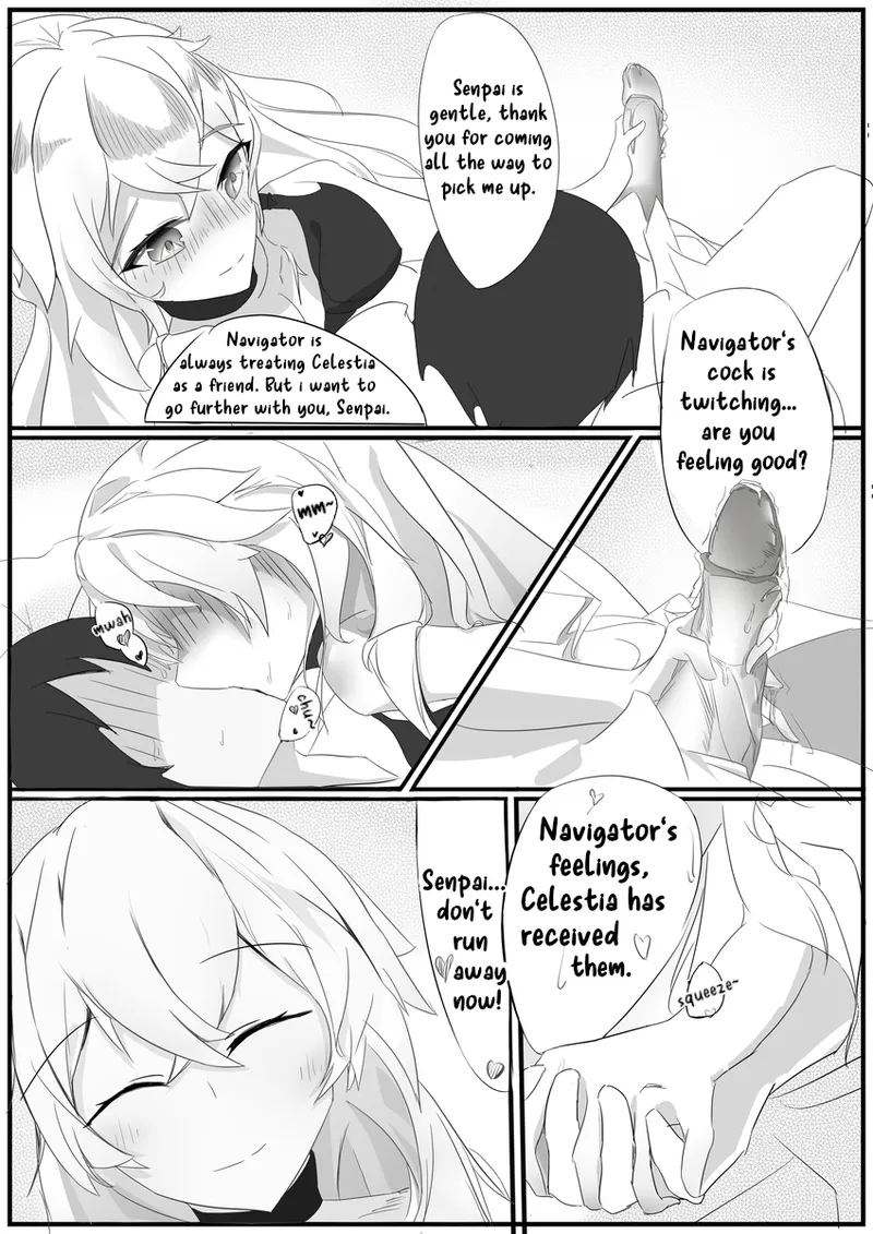 Celestia's Exclusive Time Alone with the Navigator - Page 7