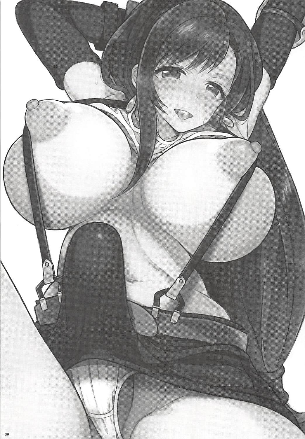 Futanari Doutei Tifa SoushuuhenInran Mesu Chinpo Kairaku Ochi - Page 8
