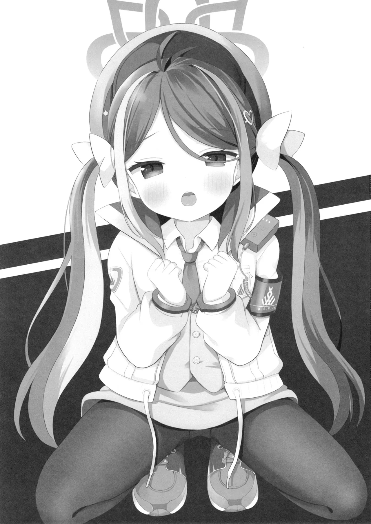 [White Lolita (ちゃつね)] 怠けがちなフブキのえっちなパトロール (ブルーアーカイブ) [中国翻訳] [DL版] - Hentaiaz.com - 2