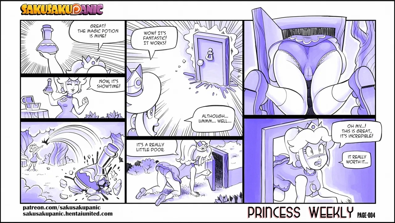 Sakurakasugano Sakusakupanic Princess Weekly #1 - Page 4