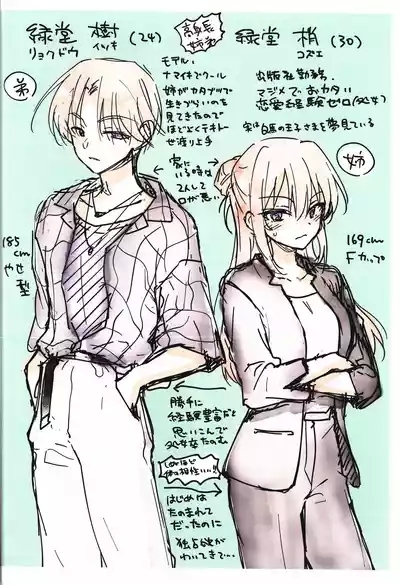 Collection of Sketches Regarding the Sister in Her Thirties Who Lost Her Virginity to Her Arrogant Younger Brother 4
