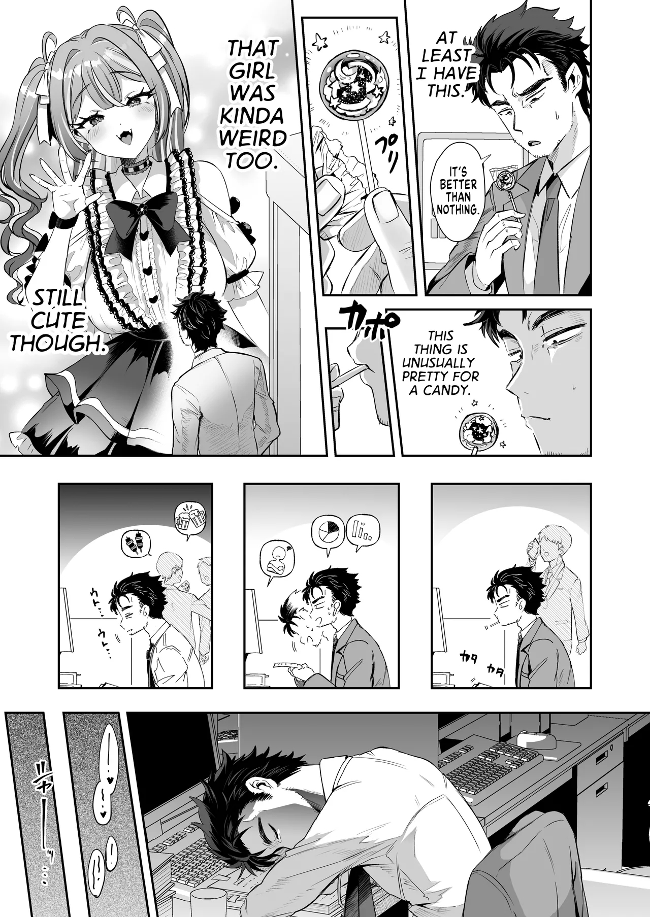 Pien na Ore, Shachiku na Watashi.- A pien me, A slave me. It was a black company until yesterday, but when i woke up, the world was dyed in Plonk and i can't help but laugh - Page 7