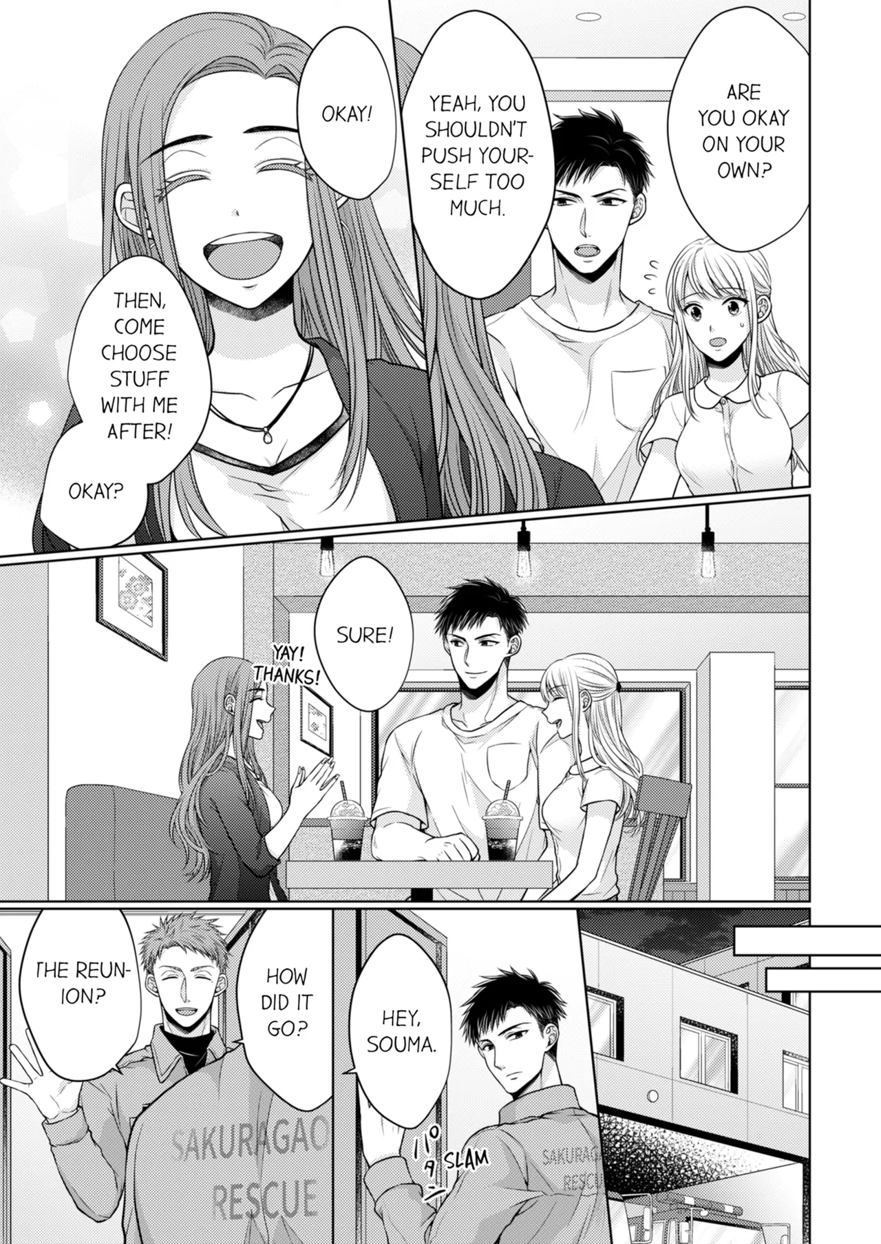 Yubisaki Kara Honki no Netsujō ～ Chara Otoko Shōbōshi wa Massuguna me de Watashi o Daita ～ | Fire in His Fingertips Vol. 1-3 - Page 219