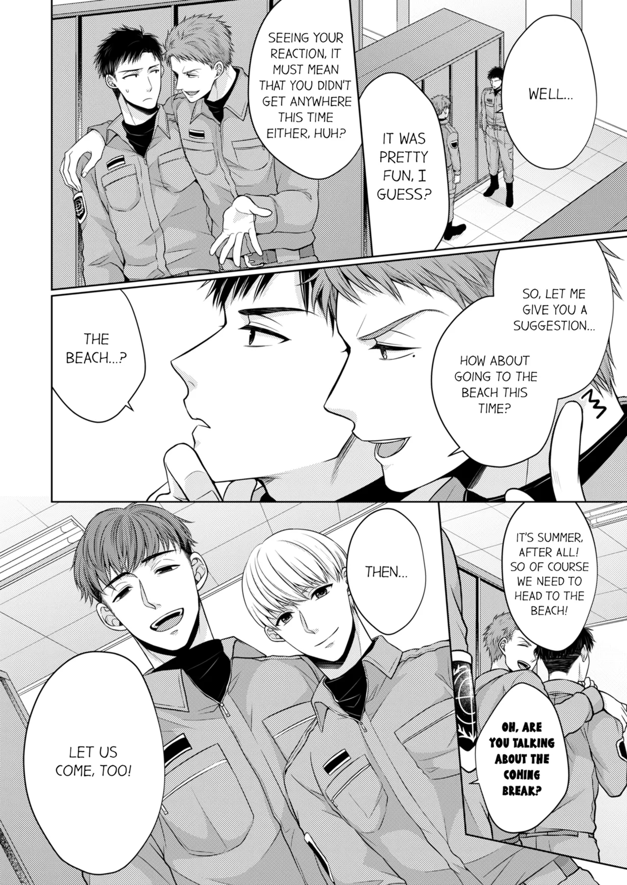 Yubisaki Kara Honki no Netsujō ～ Chara Otoko Shōbōshi wa Massuguna me de Watashi o Daita ～ | Fire in His Fingertips Vol. 1-3 - Page 220
