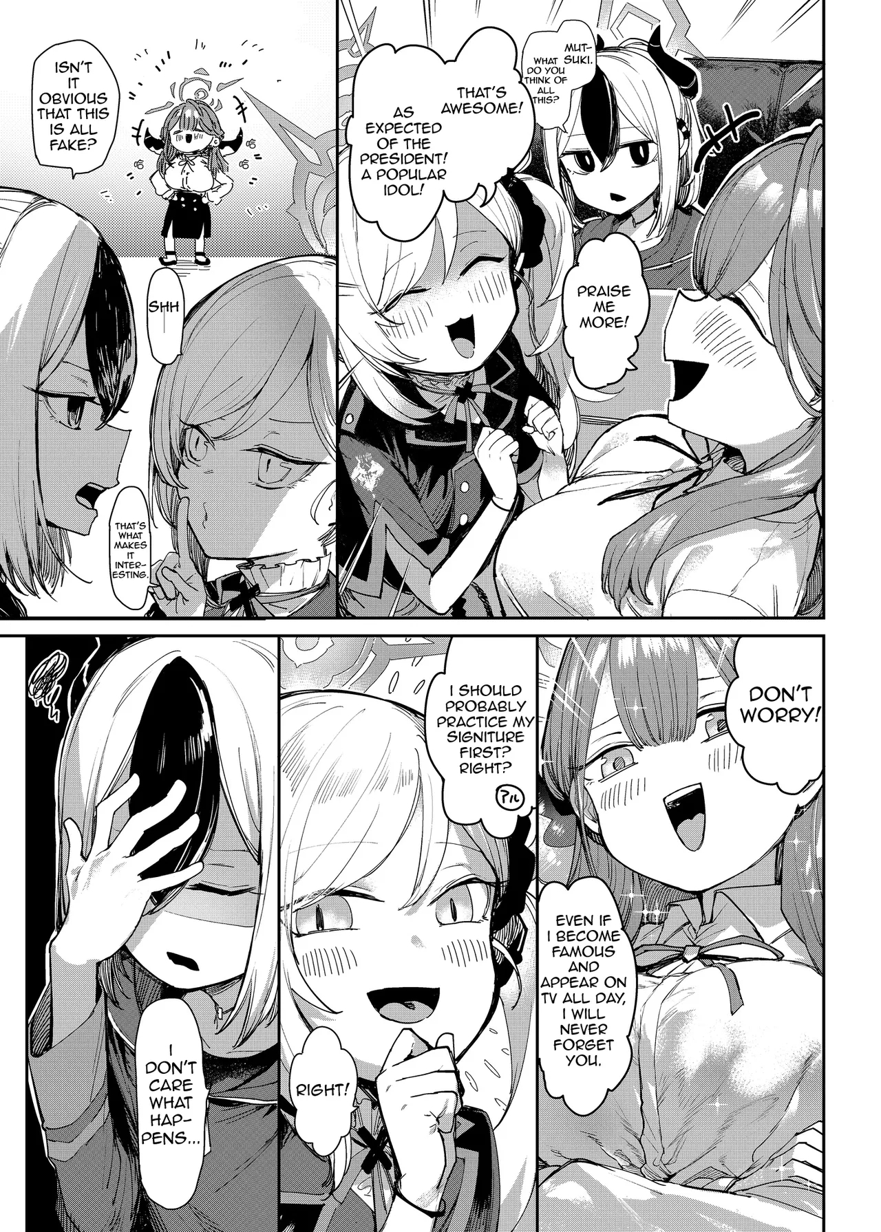 President Aru Makes Her Idol Debut!? - Page 4