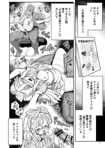 Monogatari Dori ni Shika Ugokenai  Ehon no Naka no Alice-tachi wa Kagami no Kuni demo Ecchi na Koto Yaritai Houdai 10