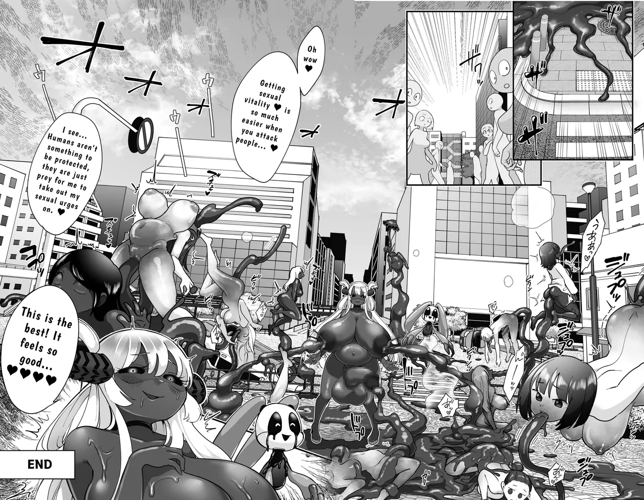 Around 30 Futanari Magical girl VS Rubber Doll - Page 32