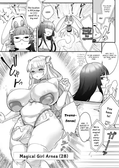 Around 30 Futanari Magical girl VS Rubber Doll 8