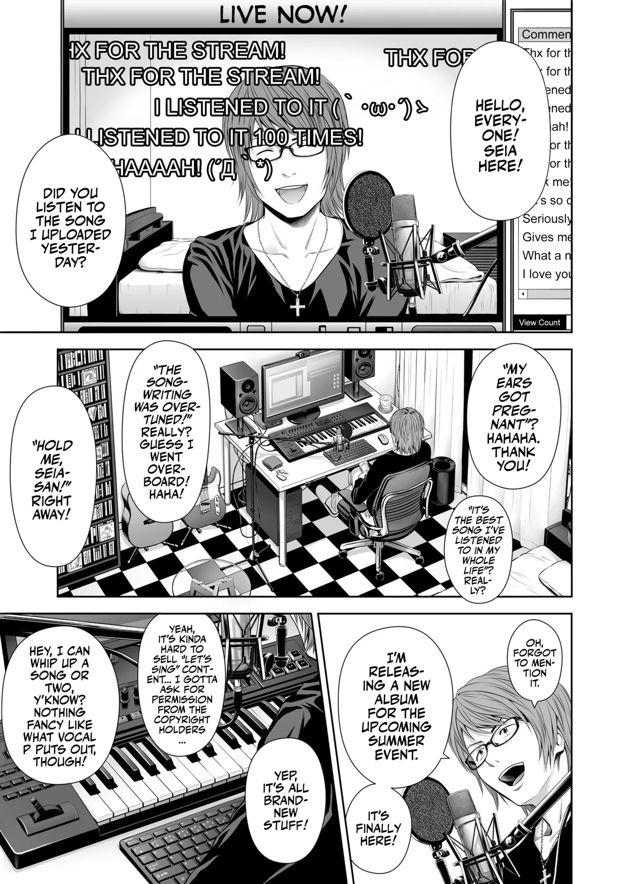 Utaite no Ballad | Singer's Ballad! Chapters 01-03 - Page 7