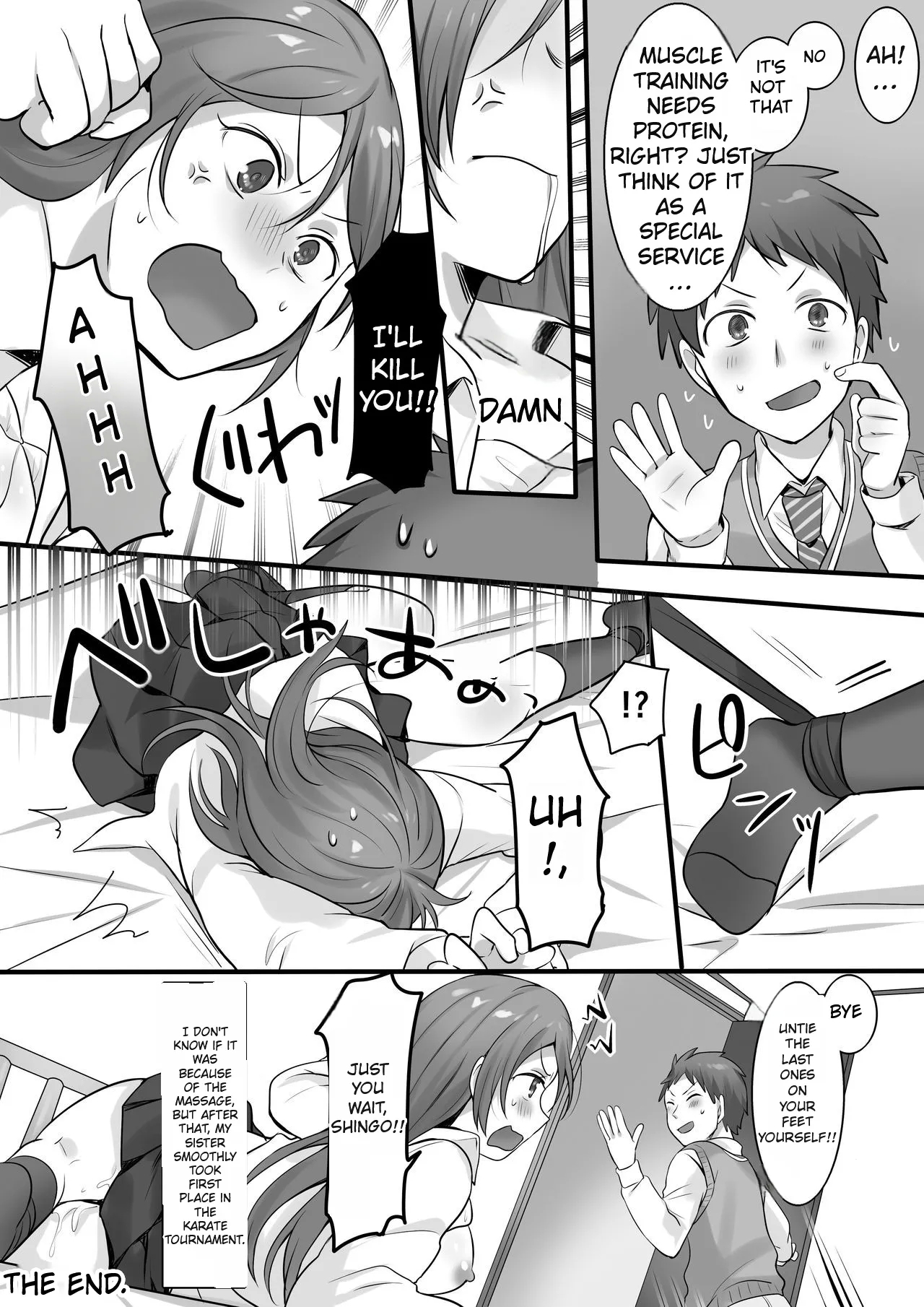 I Tried Giving a Sensual Massage to My Older Sister, Who’s Ranked #2 Nationwide in Karate - Ready to Be Killed for It. - Page 26