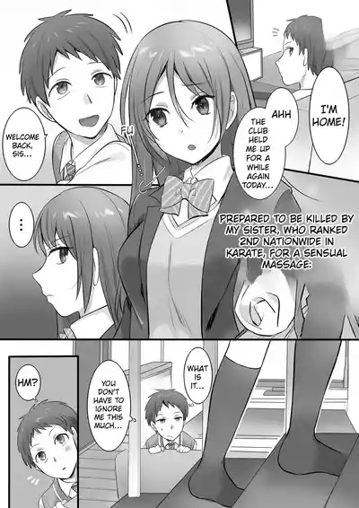 I Tried Giving a Sensual Massage to My Older Sister, Who’s Ranked #2 Nationwide in Karate - Ready to Be Killed for It. 3