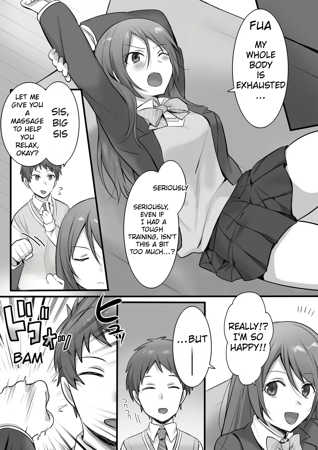 I Tried Giving a Sensual Massage to My Older Sister, Who’s Ranked #2 Nationwide in Karate - Ready to Be Killed for It. - Page 5