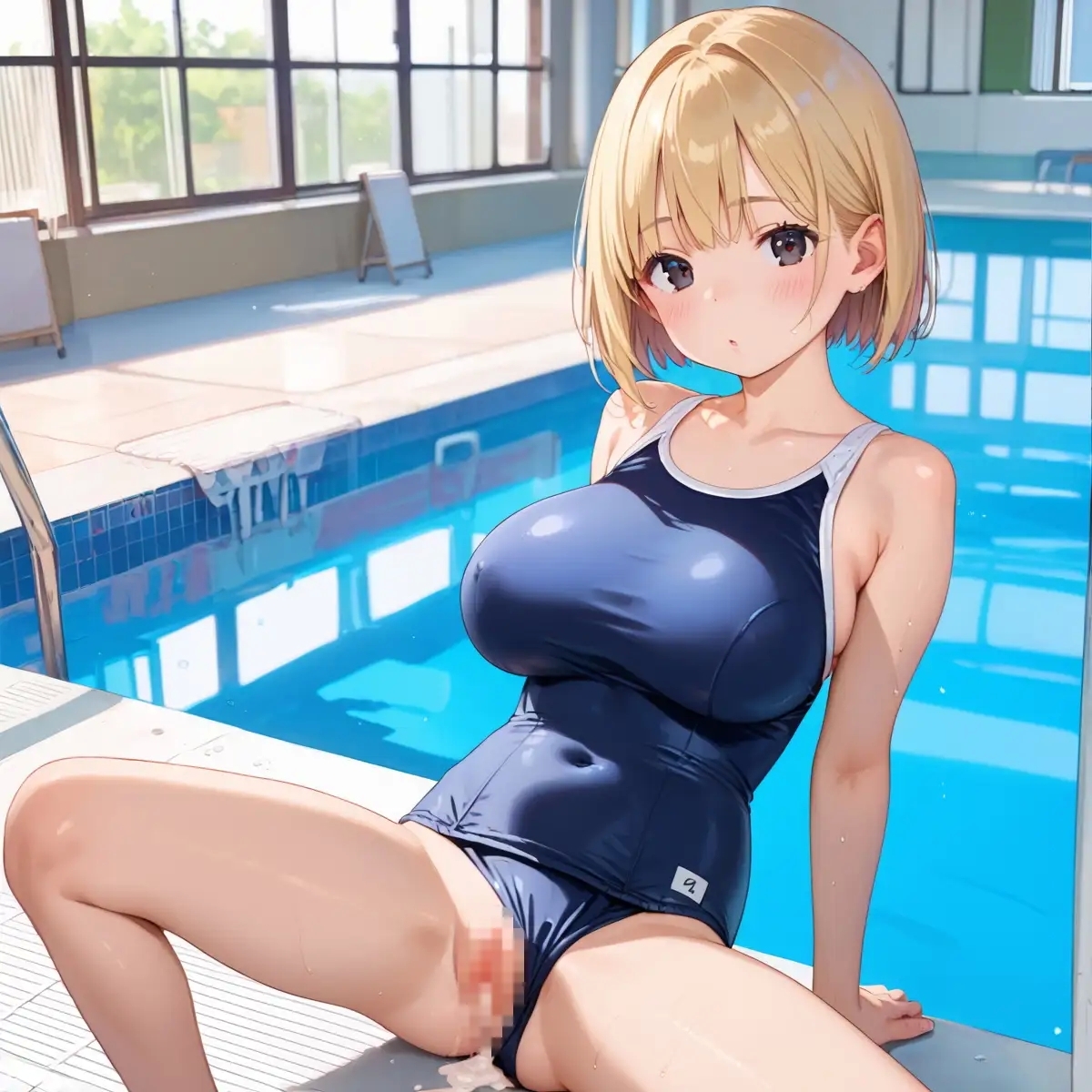 泳ぐよりエッチしよ？8〜水泳部はエチエチすぎる〜【厳選CG200枚収録】 - Page 197