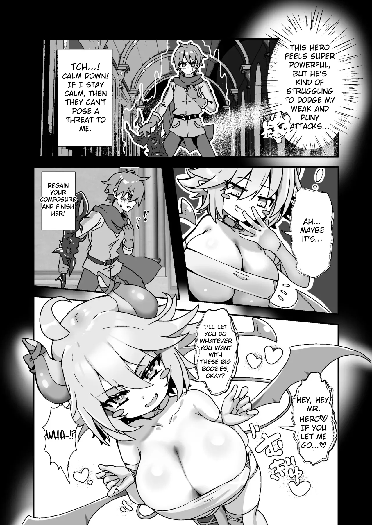 The Paizuri Extracting Officer in the Demon King's Castle - Page 5