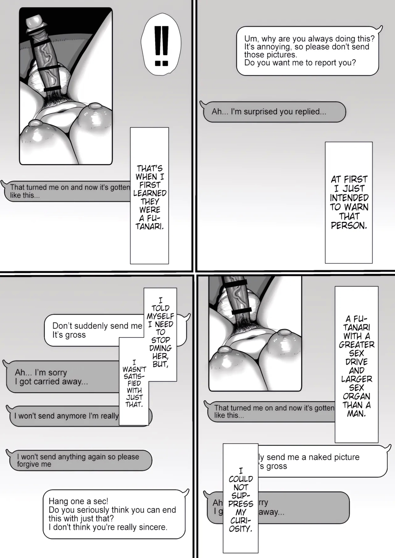 Log of a 35 Year Old, Orgasming From a Futanari’s Huge Penis, Then Getting Divorced - Page 7
